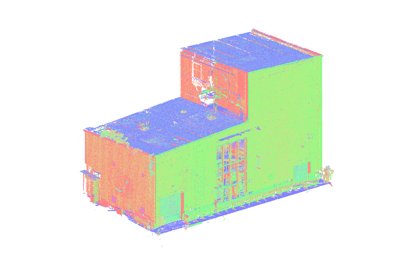 Raw 3D Laser Scan Point Cloud